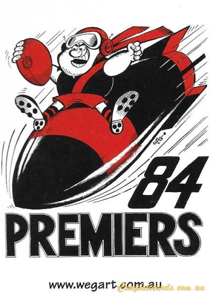 2002 AFL Weg Art '84 Premiers