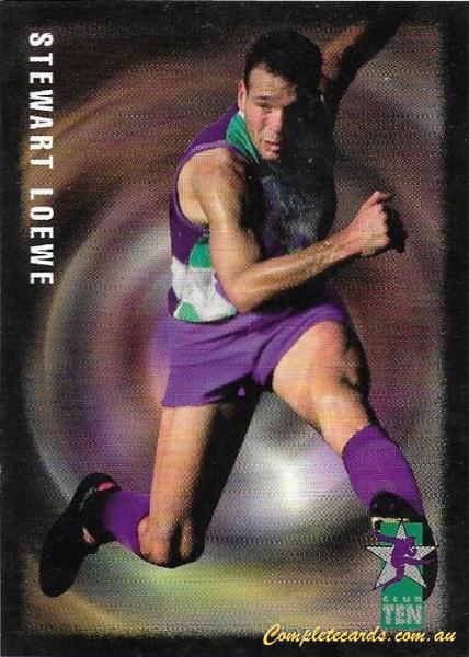 1995 AFL Dynamic Pizza Hut AFL Club 10 Footy Stars