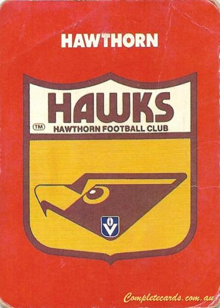 1969 AFL VFL Scanlens
