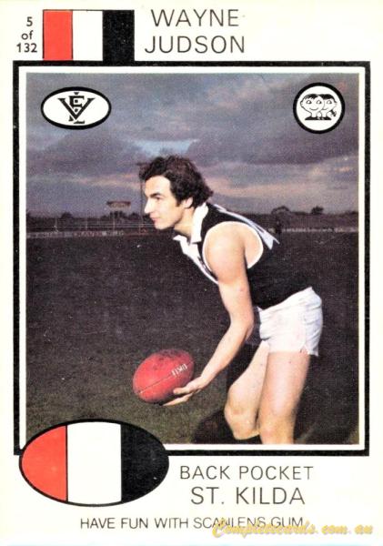1969 AFL VFL Scanlens