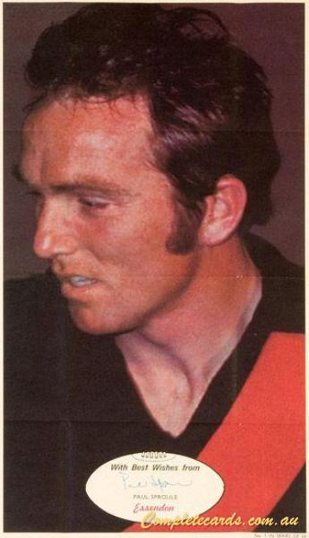 1971 AFL VFL Scanlens Posters