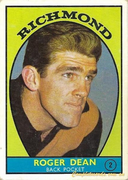 1968 AFL Scanlens VFL Series A