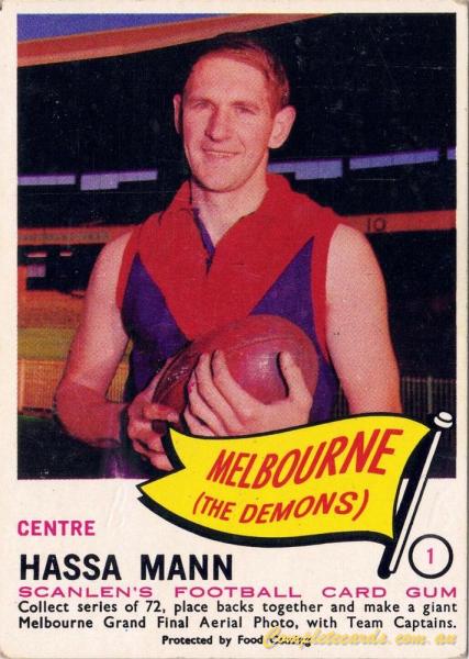 1966 AFL Scanlens VFL & WAFL