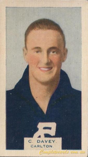 1933 AFL Godfrey Phillips Victorian Footballers: A Series of 50
