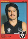1969 AFL VFL Scanlens