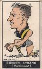 1933 AFL Carreras Tobacco Bob Mirams' Caricatures
