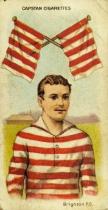 1912 AFL 13 W.D. & H.O. Wills Club Colours and Flags NNO Portrait