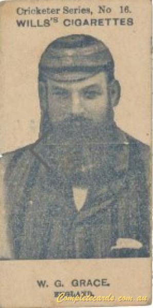 1901-02 Wills Cricketer Series (Australian Issue)