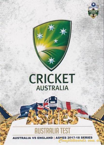 2017-18 Tap 'N' Play Ashes - Gold