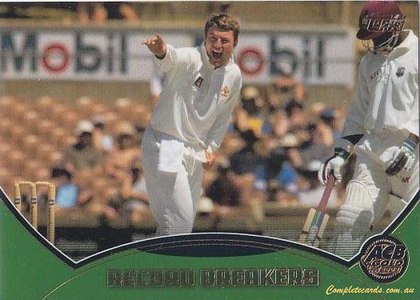 vs West Indies - Stuart MacGill