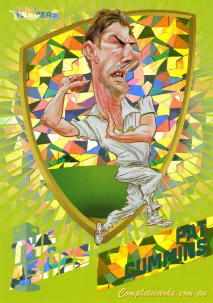 2021-22 TLA Traders Cricket Australia - Ashes Caricatures Green