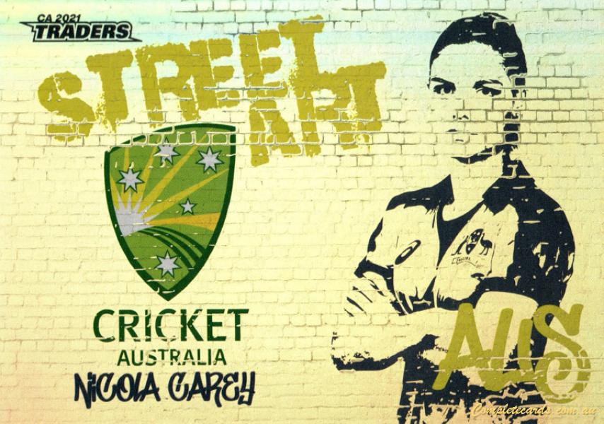2021-22 TLA Traders Cricket Australia - Street Art White