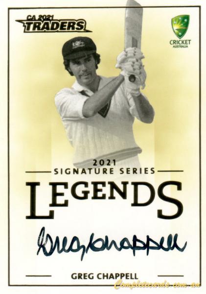 2021-22 TLA Traders Cricket Australia - Legends Signatures