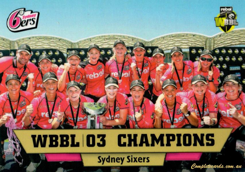 WBBL 03 Champions
