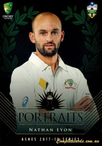 2017-18 Tap 'N' Play Ashes - Portraits