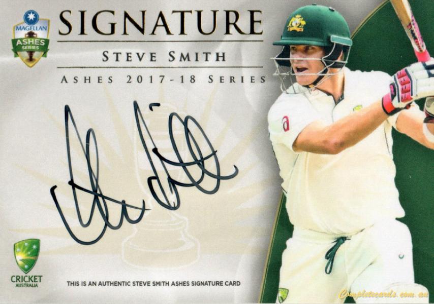 2017-18 Tap 'N' Play Ashes - Ashes Signatures