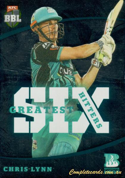 2018-19 Tap 'N' Play CA/BBL/WBBL Cricket - Greatest Six Hitters