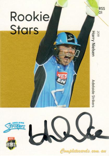 2019-20 Tap 'N' Play CA/BBL Cricket - Rookie Signatures