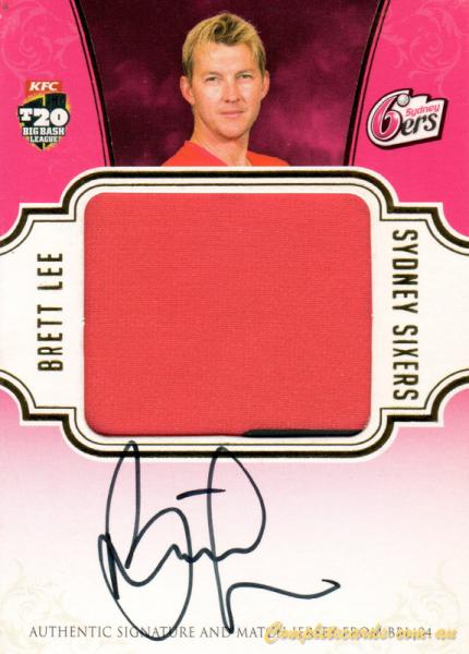 2015-16 Tap 'N' Play CA/BBL Cricket - Patch Card