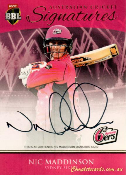 Nic Maddinson