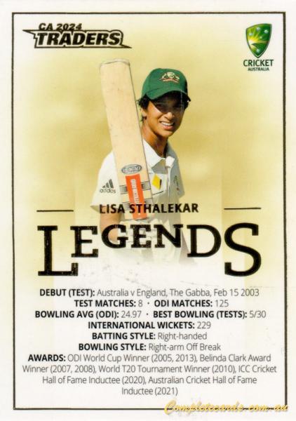 Lisa Sthalekar