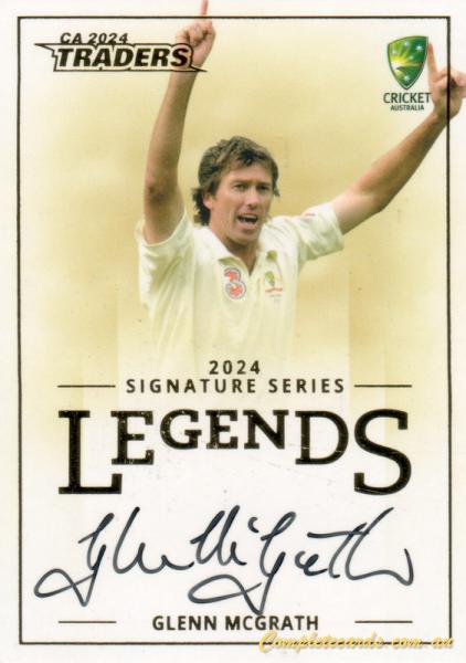 2024-25 TGI Traders Cricket Australia Luxe - Legends Signature