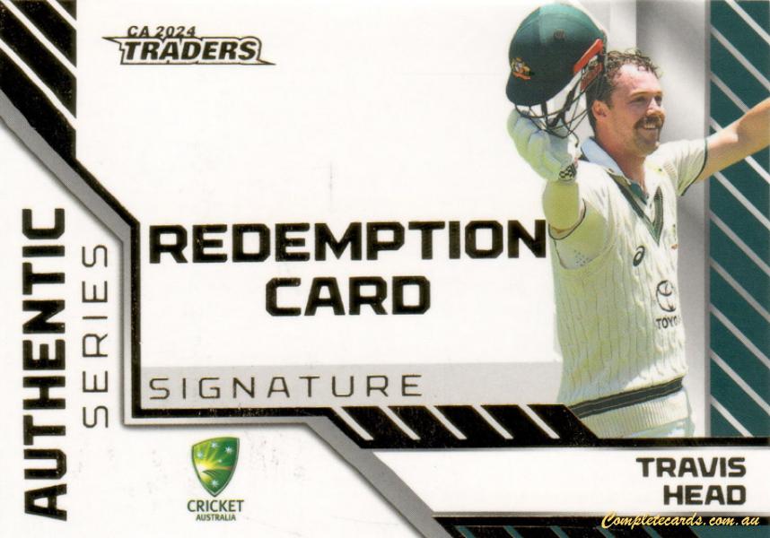 2024-25 TGI Traders Cricket Australia Luxe - Authentic Signature White