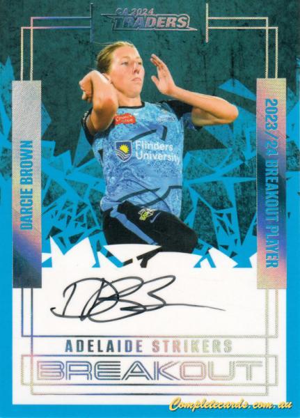 2024-25 TGI Traders Cricket Australia Luxe - Breakouts Signature Team