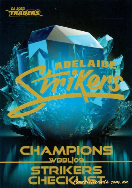 2023-24 TLA Traders Cricket Australia Luxe - Champions WBBL|09