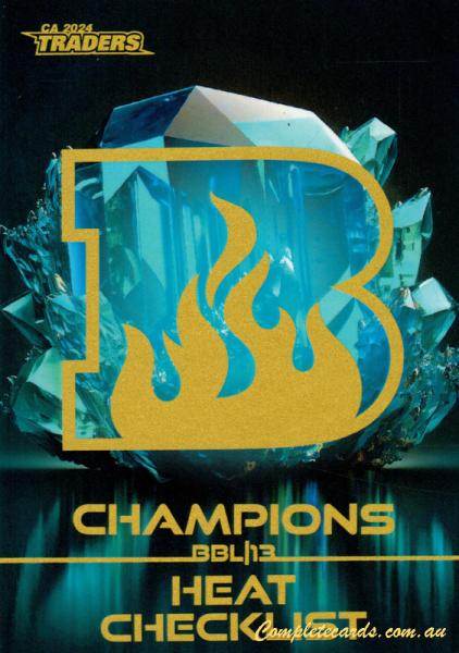 2023-24 TLA Traders Cricket Australia Luxe - Champions BBL|13