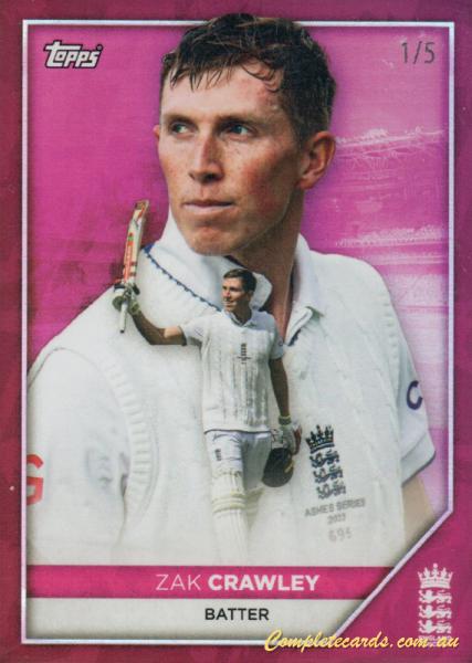 2024 Topps England Cricket Set - Best of Test - /5