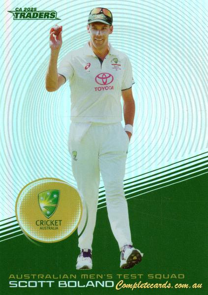 2025-26 TGI Traders Cricket Australia Luxe - Silver Parallel