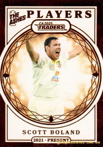 2025-26 TGI Traders Cricket Australia Luxe - Ashes Players