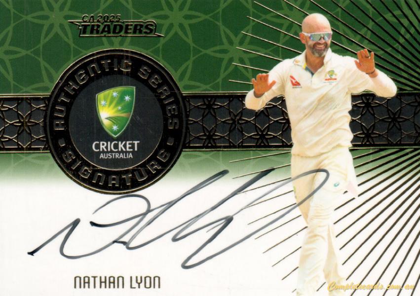 2025-26 TGI Traders Cricket Australia Luxe - Authentic Signature Team