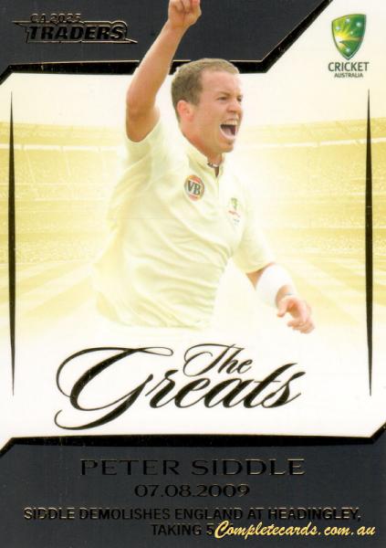 2025-26 TGI Traders Cricket Australia Luxe - The Greats