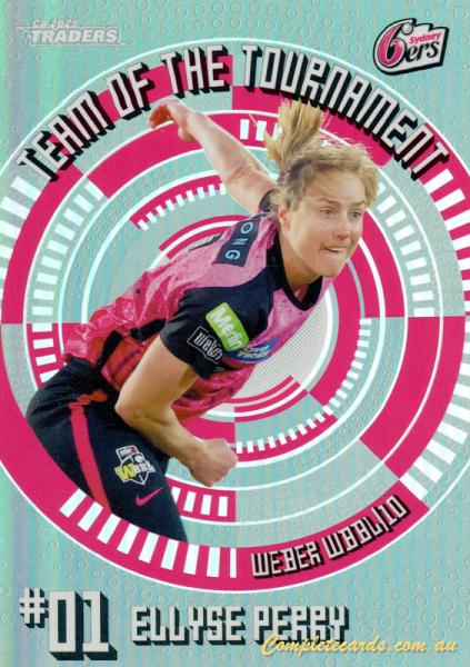 2025-26 TGI Traders Cricket Australia Luxe - Team Of The Tournament Pallidium