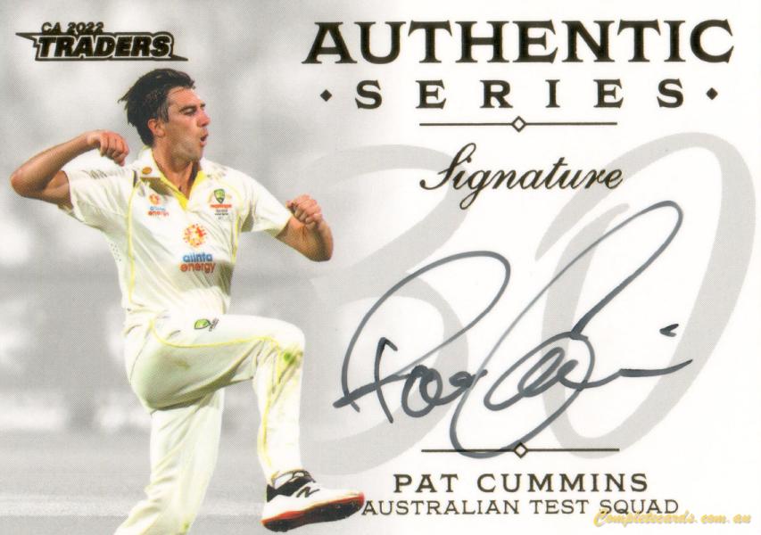 2022-23 TLA Traders Cricket Australia - Authentics Signature