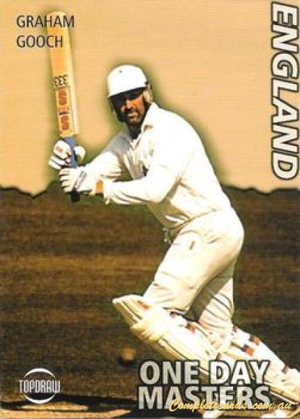1999 Topdraw Cricketers One Day Wonders/One Day Masters - Base