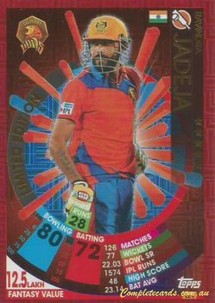 2017-18 Topps Cricket Attax IPL - Limited Edition