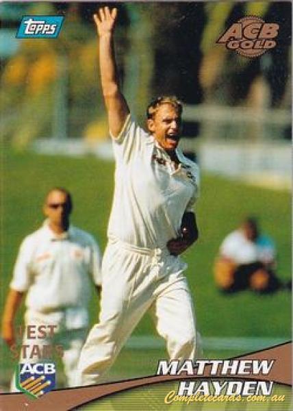 2000-01 Topps ACB Gold - Test Stars