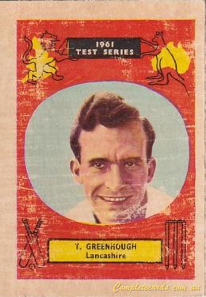 1961 A&BC Cricket 1961 Test Series (Large Border)