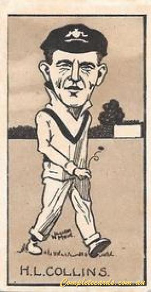 1926 R & J Hill Caricatures Of Famous Cricketers