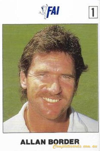 1989-90 FAI Australian Cricket Team Season 1989-1990