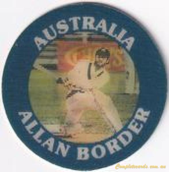 1991 7-Eleven Slurpee Aussie Cricket Stars