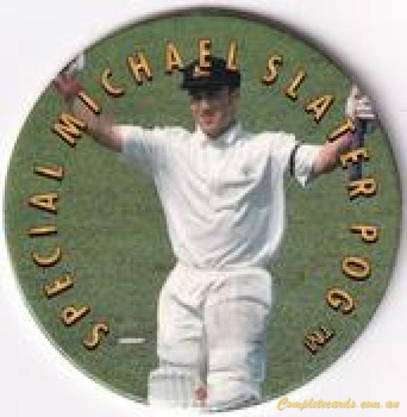 1995 Crown & Andrews Cricket Test Series & Sheffield Shield POG Pack Milk Caps - Special Player POG