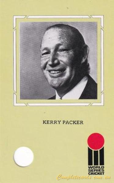 1977 World Series Cricket Souvenir Cassette Cards