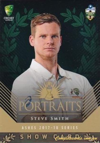 2017-18 Tap 'N' Play Ashes - Portraits Showcard
