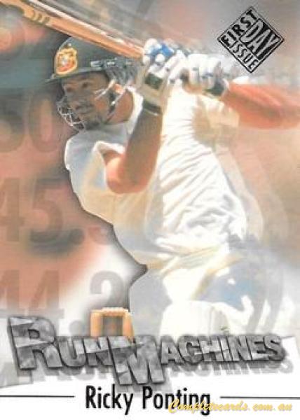 1996 Futera The Decider - Run Machines First Day Issue