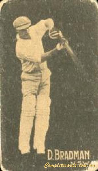 1933 Hoadley's Australian Cricketers (5-Star Bubble Gum)