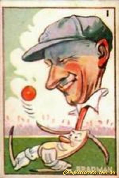 1938 Sweetacres Cricketers Caricatures